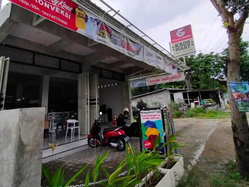 gading kaos toko sablon dan custom kaos